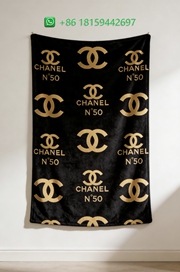Chanel Throw Blankets